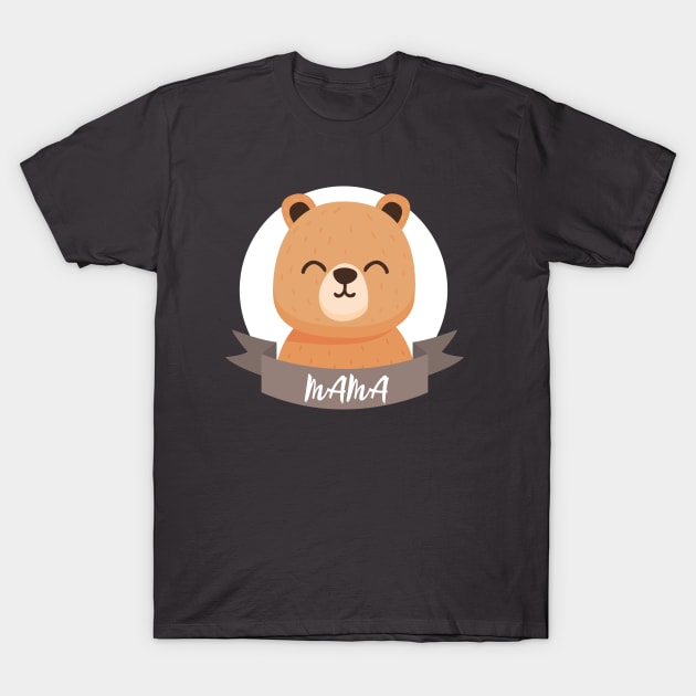 mama bear T-Shirt by Dizzyland